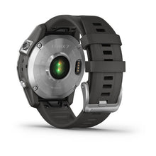 Load image into Gallery viewer, GARMIN FENIX 7 – SILVER WITH GRAPHITE BAND
